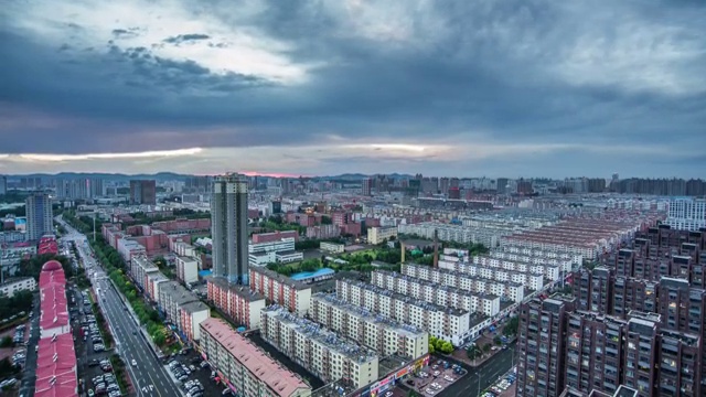 吉林城市风光视频素材