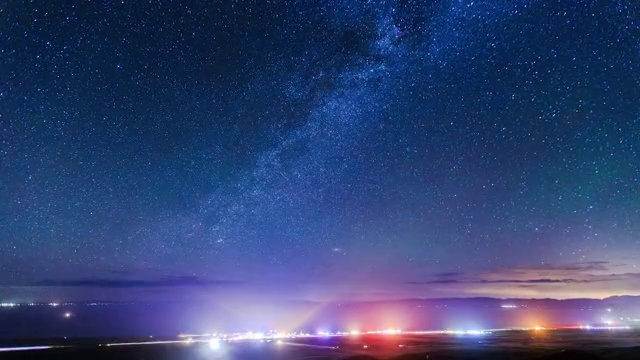 青海湖星空银河视频下载