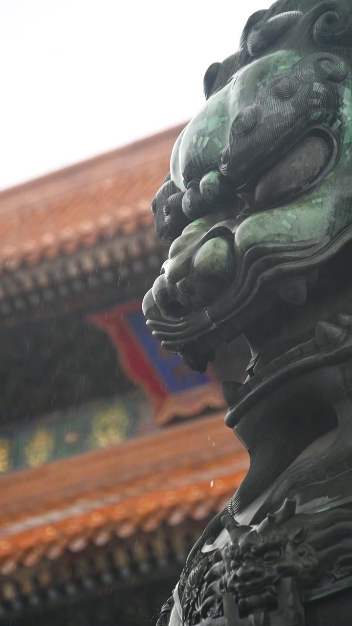 雨中故宫视频下载