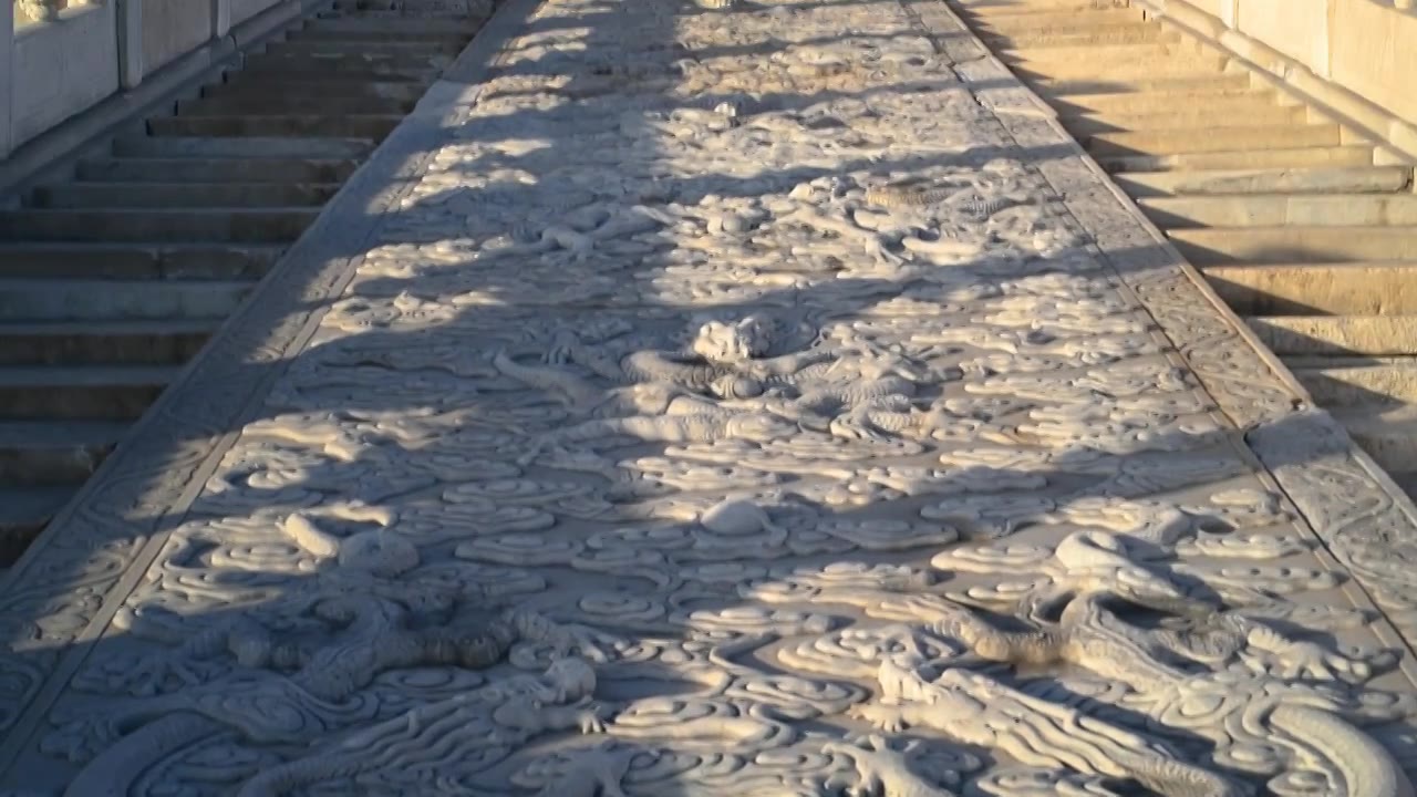 冬日的故宫视频素材