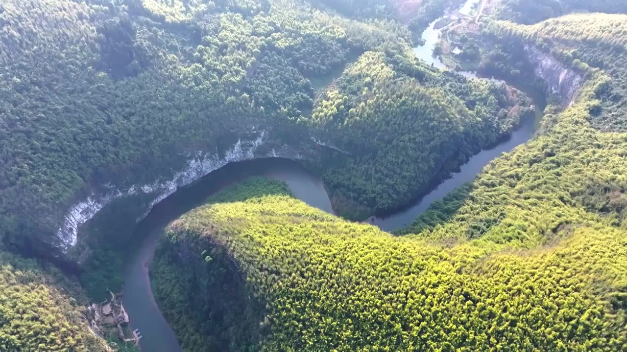 重庆统景小三峡，重庆渝北统景风景名胜区视频下载