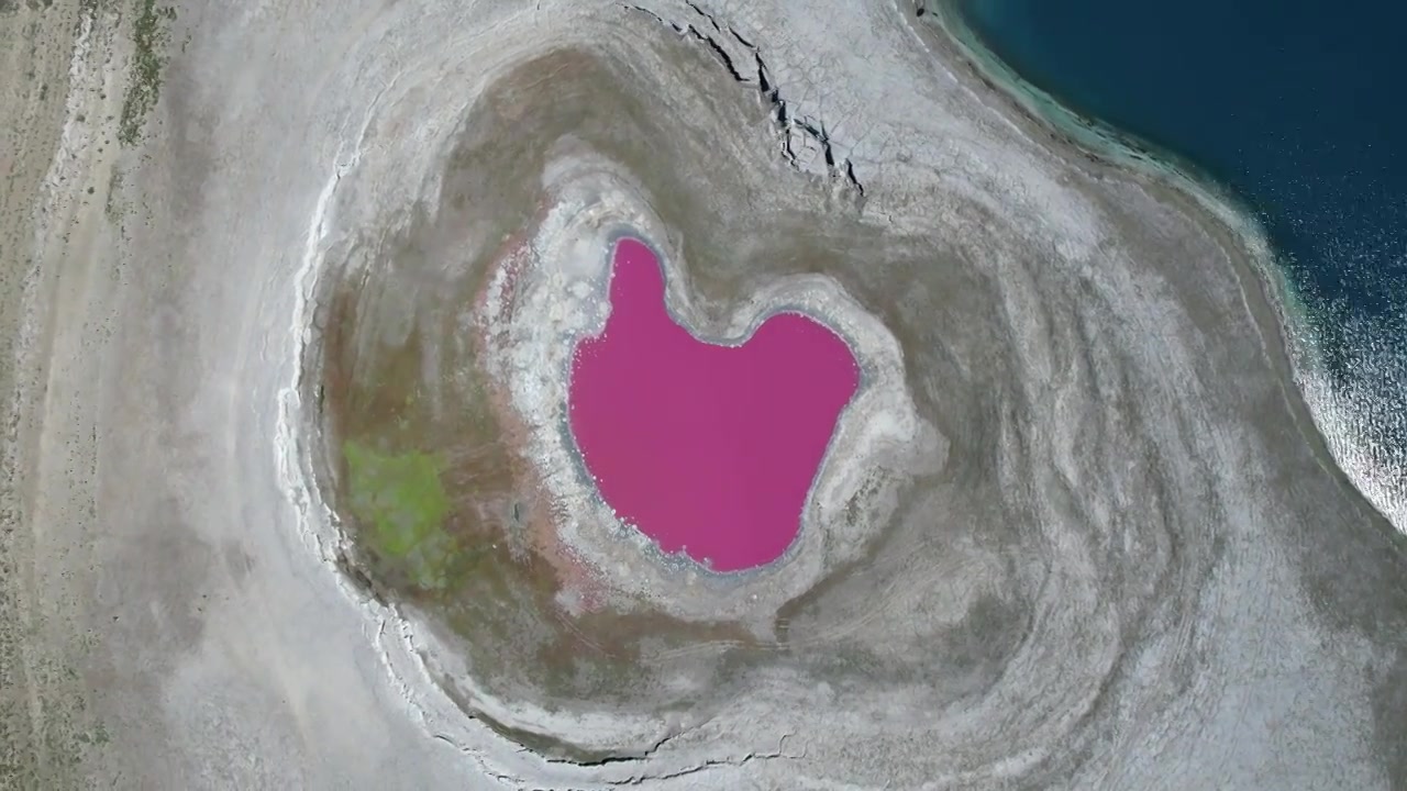 西藏秘境羊湖之心羊卓雍措千岛之湖视频素材