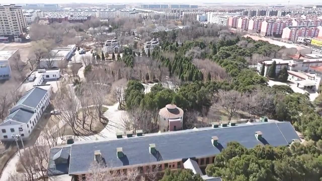 【合集】葫芦岛兴城铁路疗养院航拍视频素材