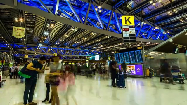 泰国曼谷机场视频素材