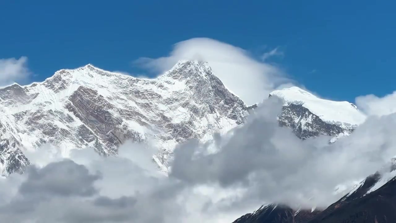 南迦巴瓦峰视频素材