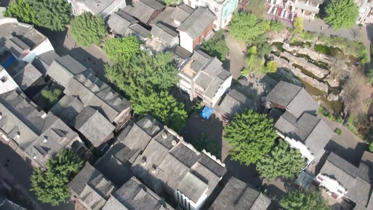 重庆两江国际影视城的建筑两江影视城视频下载