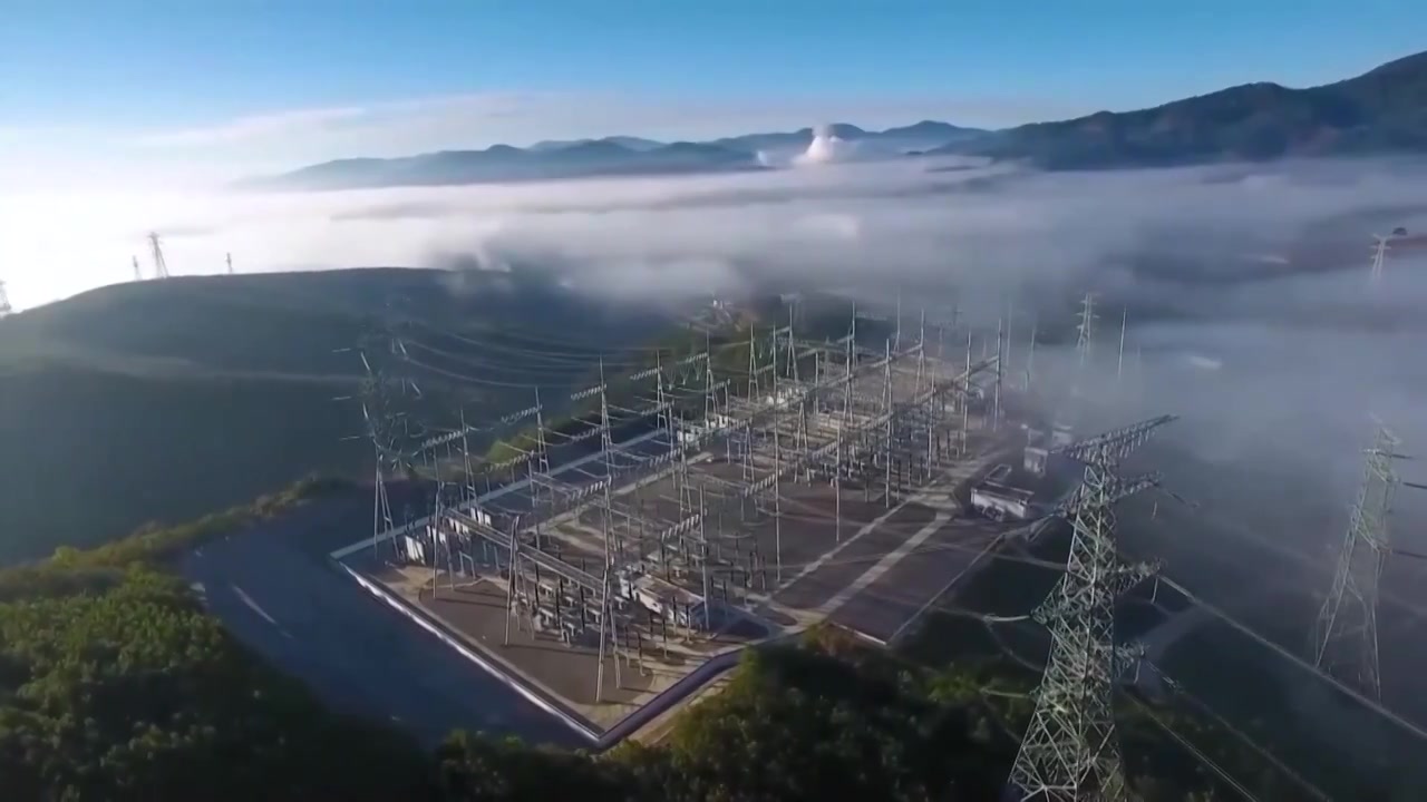 中国各种类型的发电设施清洁能源设施建设成果航拍（选编）视频下载