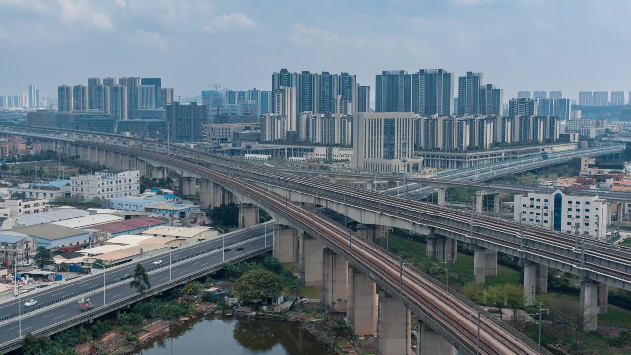 广州高铁运行延时视频下载