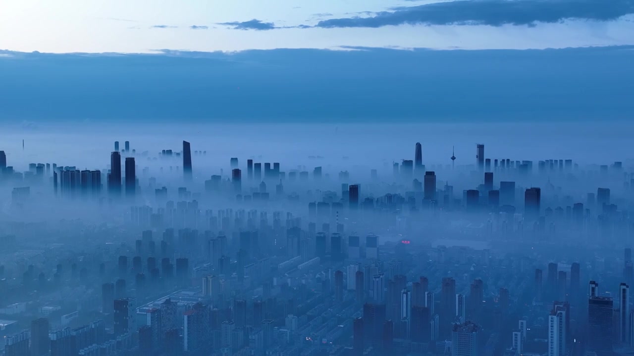 沈阳城市发展工业城市摩天大楼视频素材