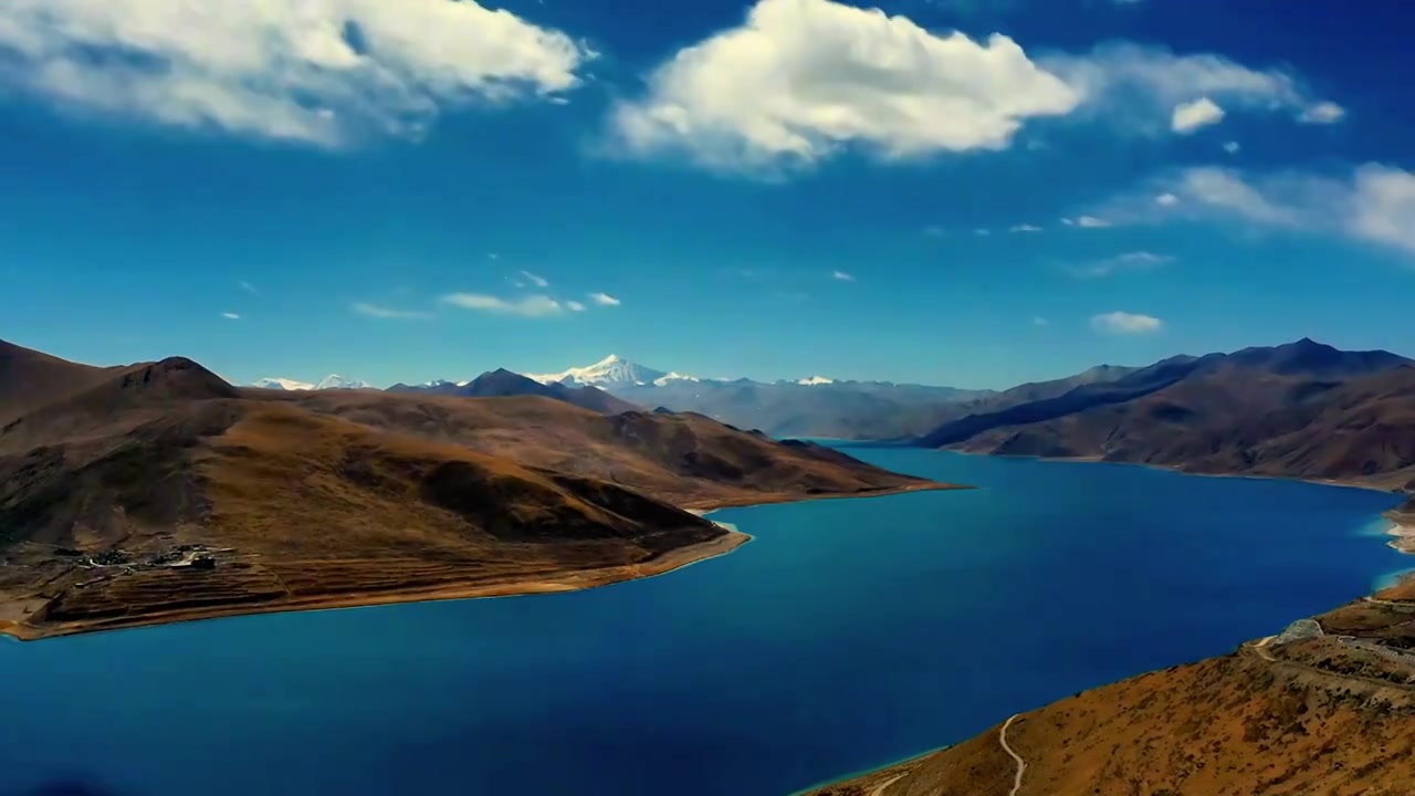 西藏羊湖延时视频下载