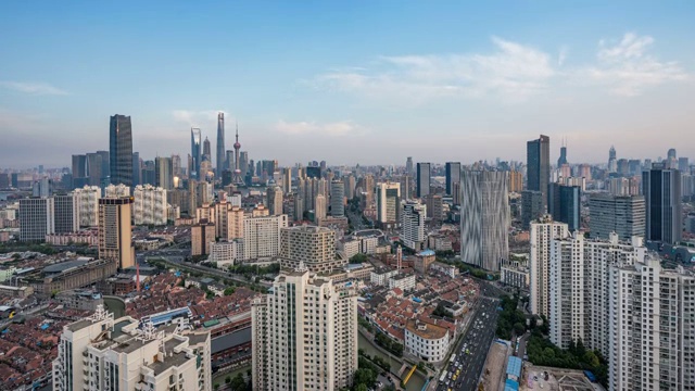 上海城市建筑风景-1视频素材