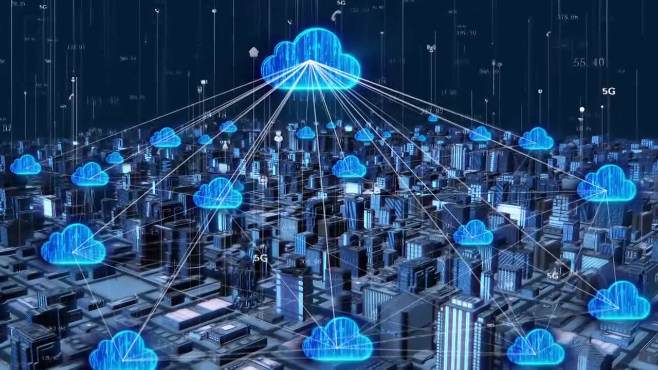 5G智能城市云计算网络数据传输大数据智慧通信视频下载