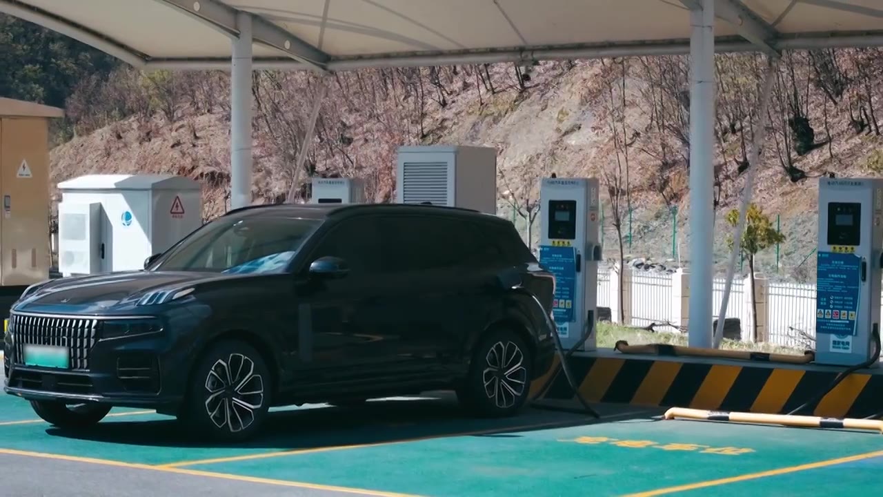 充电桩新能源汽车视频下载