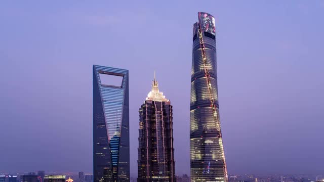 上海著名建筑景点-2视频下载