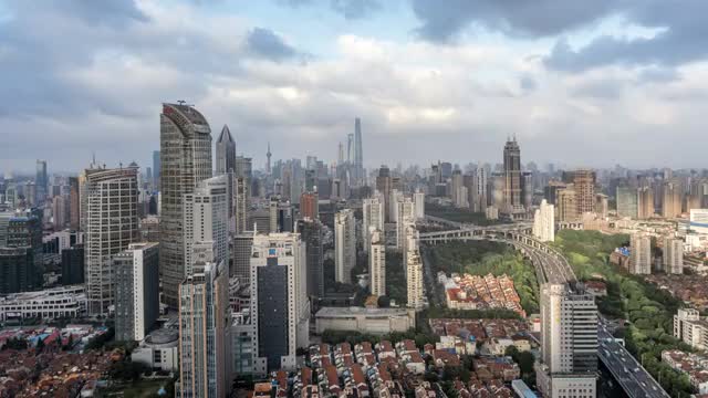 上海城市建筑美景-1视频素材