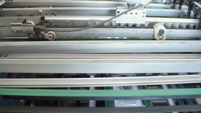 老式印刷厂视频素材