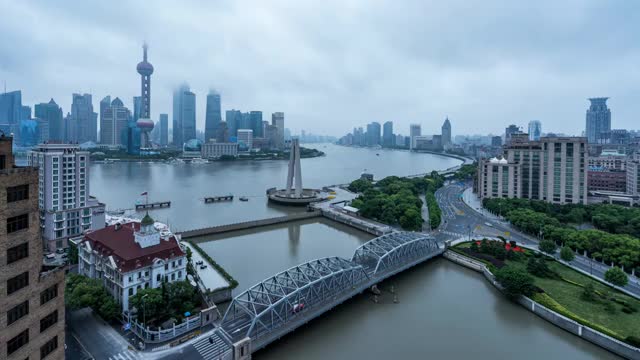 上海外白渡桥-1视频下载