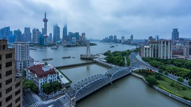 上海外白渡桥-2视频下载