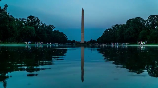 美国华盛顿城市风光延时摄影视频素材