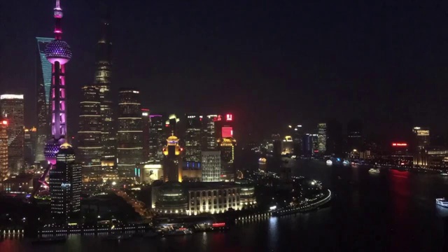 上海外滩金融中心视频素材