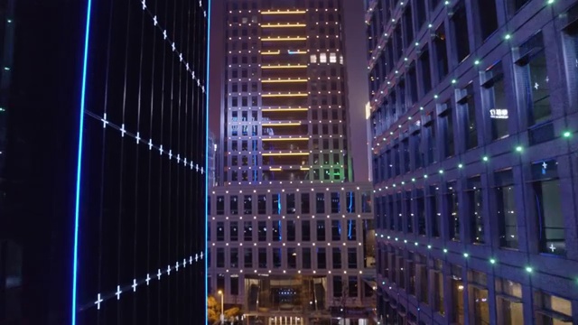 上海浦东大楼航拍视频素材