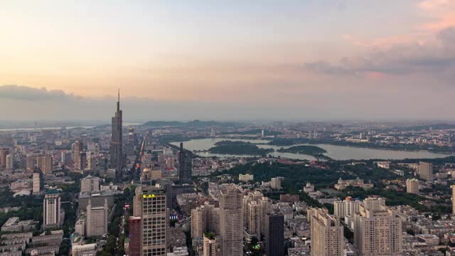 南京都市风景视频素材