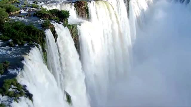 伊瓜苏瀑布视频素材