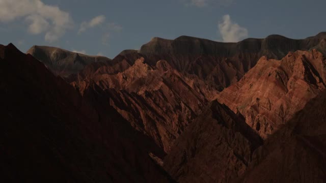 新疆努尔加大峡谷延时摄影视频素材