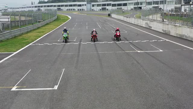 摩托赛赛道比赛视频素材