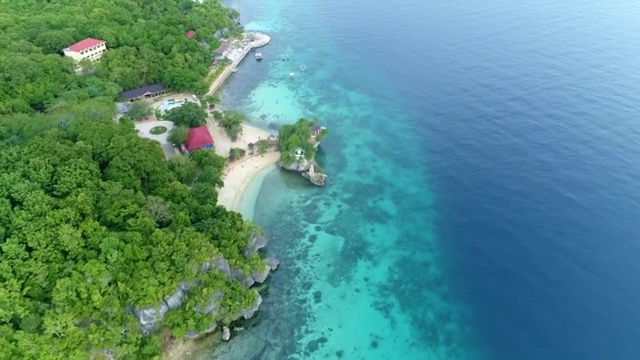 菲律宾海景航拍视频素材