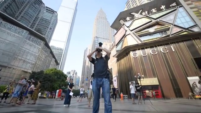 重庆街景解放碑l六视频下载