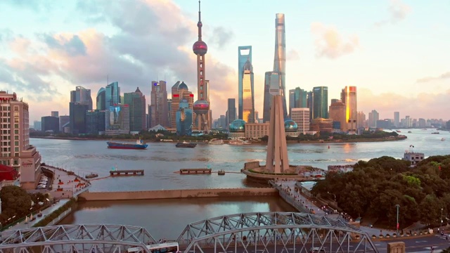 上海航拍-9视频素材