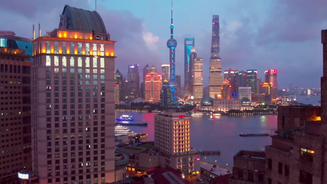 上海航拍-24视频素材