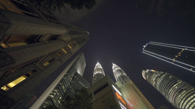 吉隆坡城市夜景视频素材
