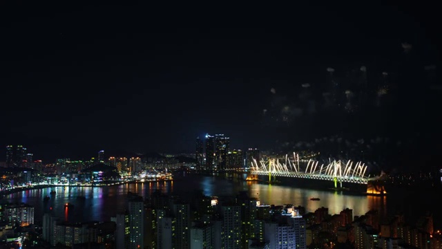 釜山世界烟花节视频素材