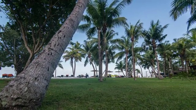 非洲塞舌尔群岛沙滩风光视频素材