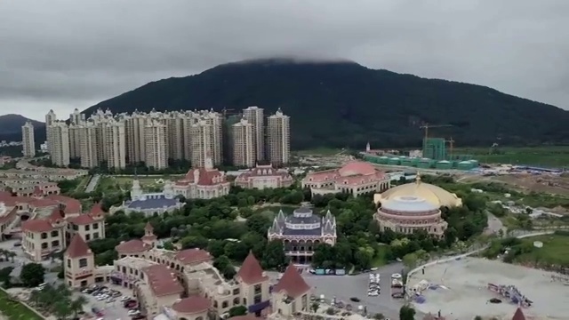 航拍广东省阳江海陵岛风光视频素材