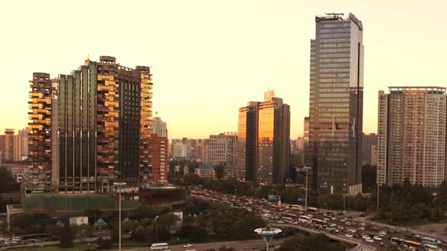 北京三元桥视频素材