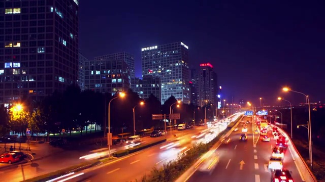 北京城市中心国贸视频素材