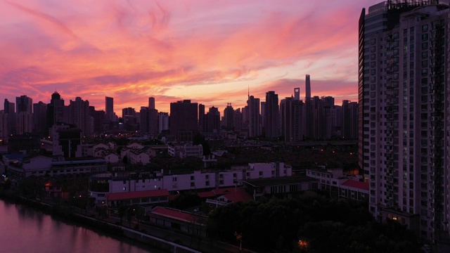 上海城市风光视频素材