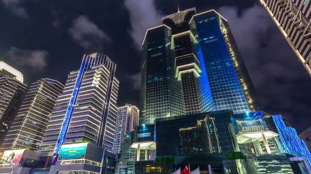 中国广东省深圳市深圳证券交易中心 4K延时摄影视频素材