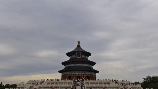 独家;北京天坛祈年殿视频素材