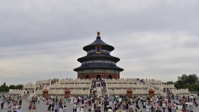 独家;北京天坛祈年殿视频素材