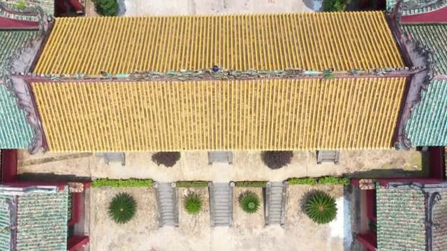 桂林恭城文庙全景俯瞰视频素材