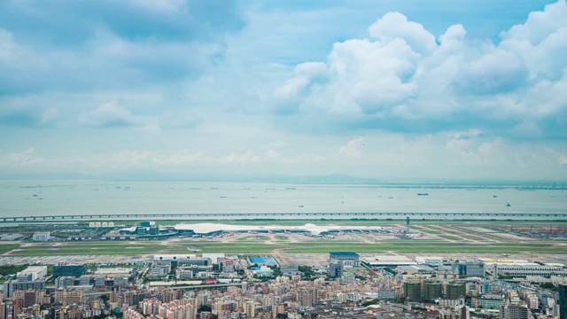 广东深圳宝安国际机场视频下载