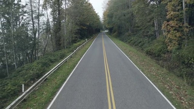 公路在雾中视频下载