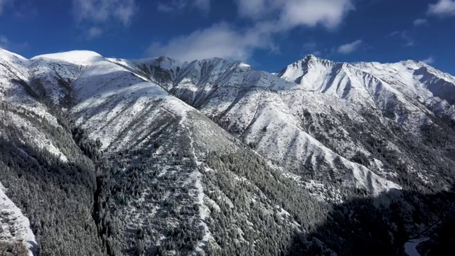 鹧鸪山自然旅游风景区4k延时航拍视频视频素材