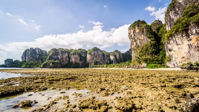 泰国甲米岛自然风光延时摄影视频素材