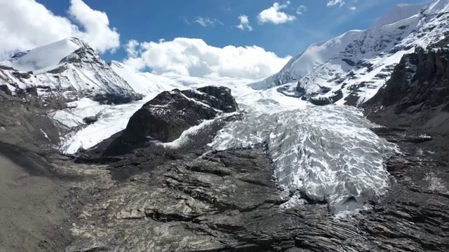 西藏冰川风光视频购买