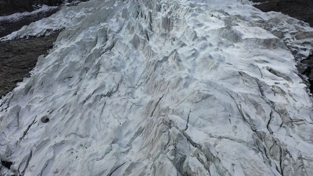 西藏冰川风光视频素材